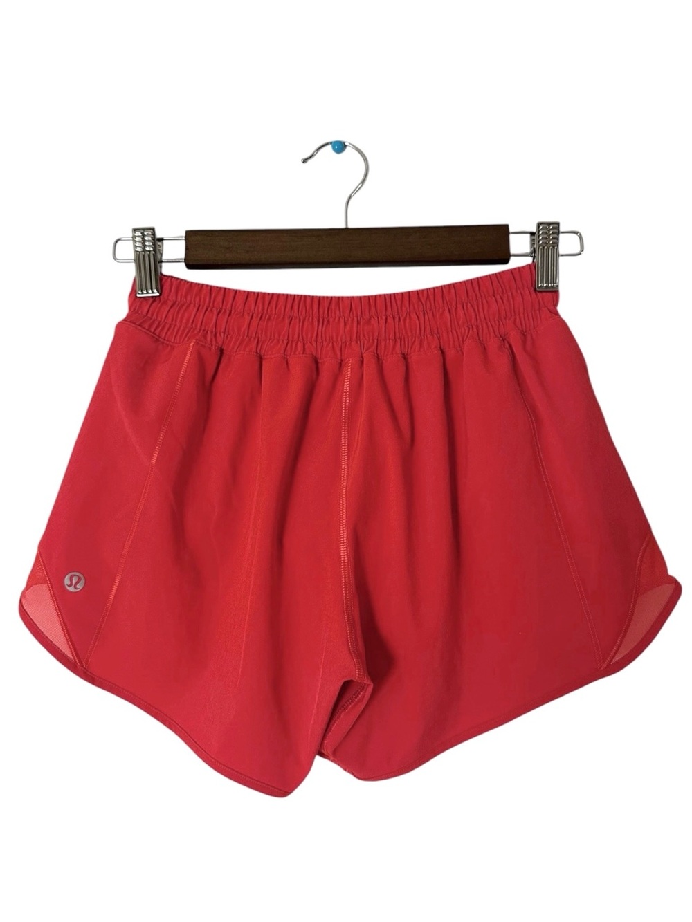 Lululemon Hotty Hot Short II *Long 4" Carnation Red Size 4